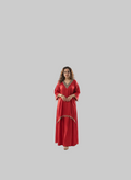 Amara Red kurta set