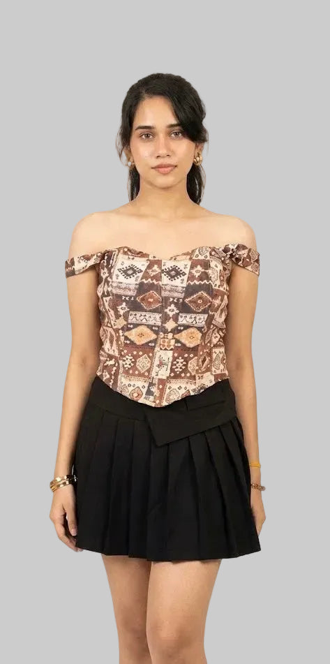 Vintages hues corset