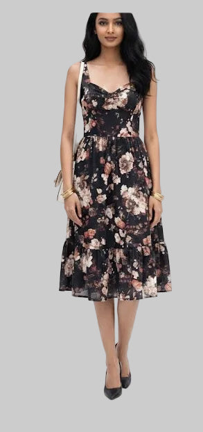 Dusk and petal dress