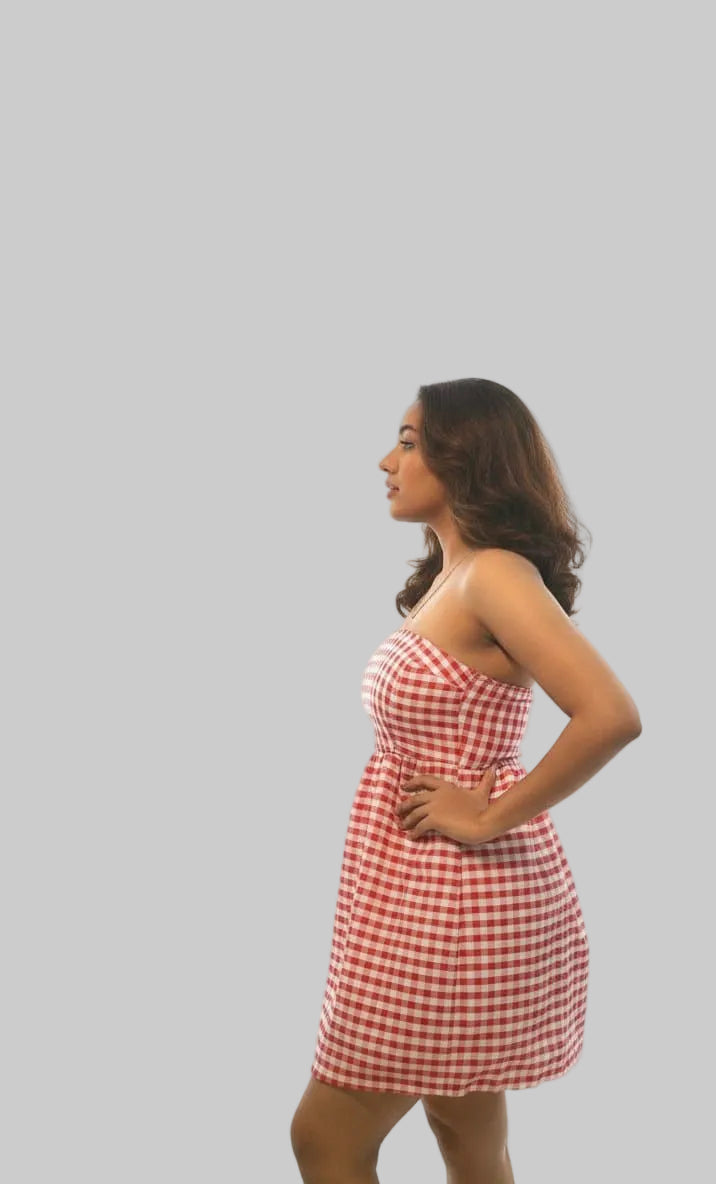 Gingham dress
