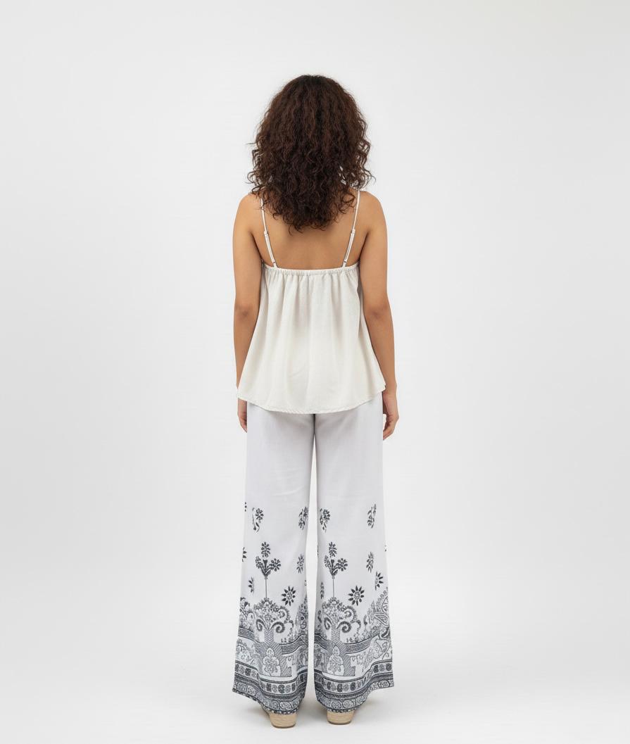 Linen strap cord set